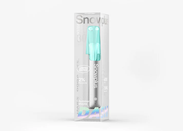 85761a6a61be1f91e14a6d25572c6906 正品Snowplus Dash Limited Edition雪加鸭嘴兽限量版-银色杆身经典一次性电子烟海外版